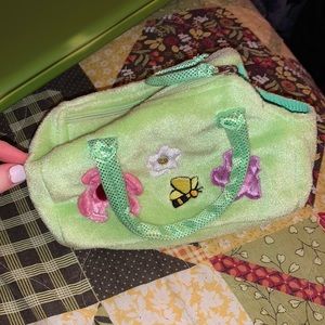 Stuffed animal purse